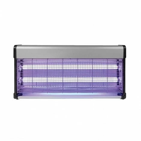 Pack PEREL 2x Destructeurs D'insectes Electrique 40W Anti-Moustique 230V 150m2 - Gris 2 Pack PEREL 2x Destructeurs D'insectes Electrique 40W Anti-Moustique 230V 150m2 - Gris – Image 2